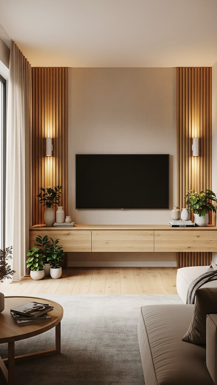 Wood Accent Wall inspiration 12